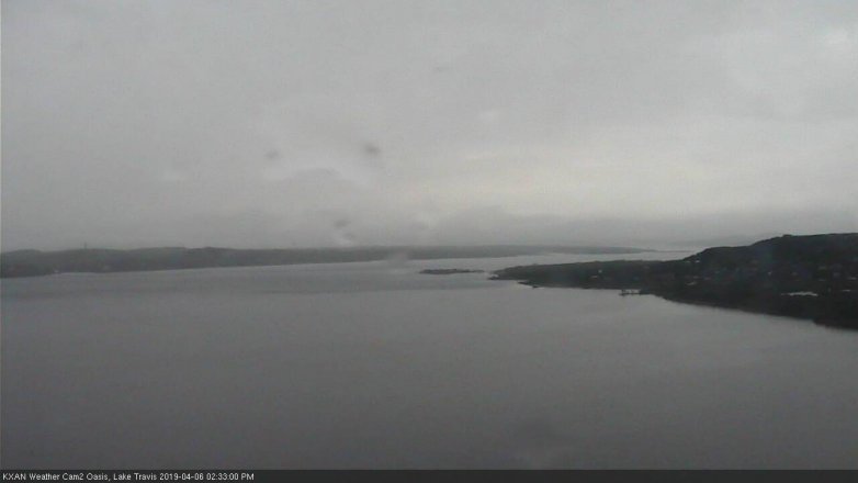 Lake Travis webcam, April 6, 2019 1:35 PM CT