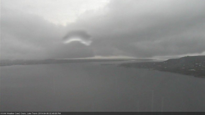Lake Travis webcam, April 6, 2019 1:50 PM CT