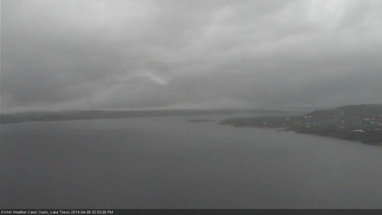Lake Travis webcam, April 6, 2019 1:55 PM CT