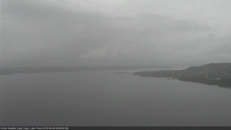 Lake Travis webcam, April 6, 2019 2:10 PM CT