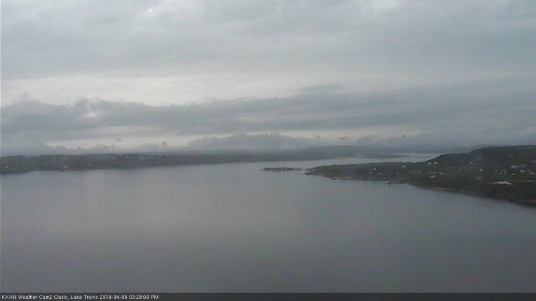 Lake Travis webcam, April 6, 2019 2:30 PM CT