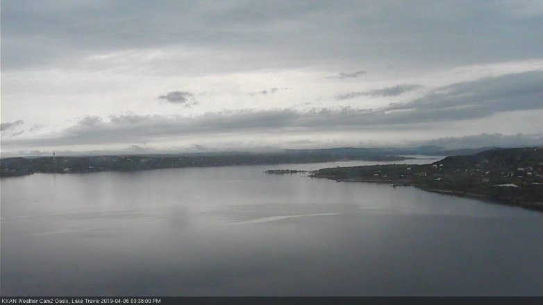 Lake Travis webcam, April 6, 2019 2:40 PM CT