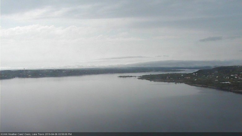 Lake Travis webcam, April 6, 2019 3:00 PM CT