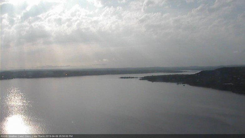 Lake Travis webcam, April 6, 2019 5:00 PM CT