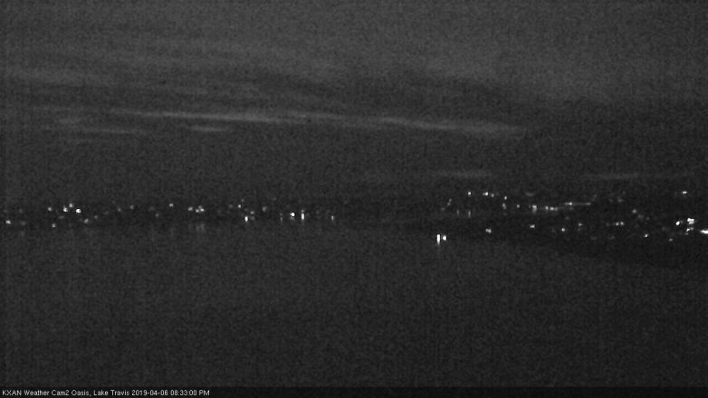 Lake Travis webcam, April 6, 2019 7:35 PM CT