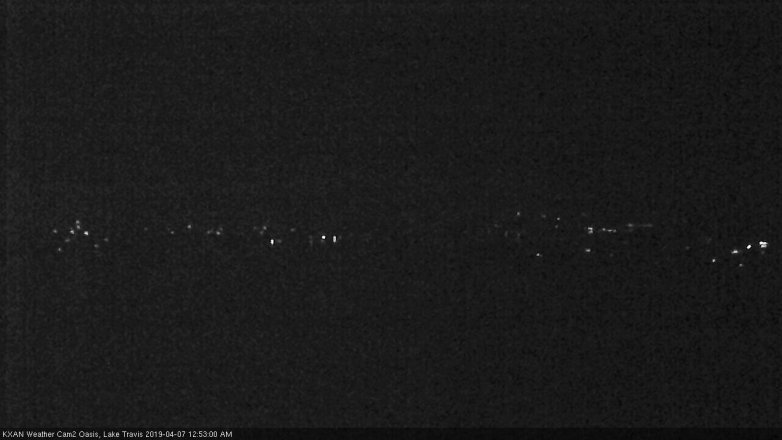 Lake Travis webcam, April 6, 2019 11:55 PM CT