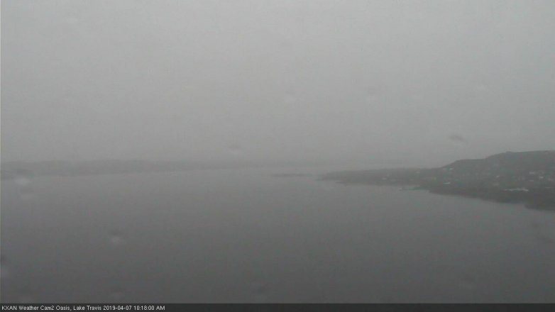 Lake Travis webcam, April 7, 2019 9:20 AM CT