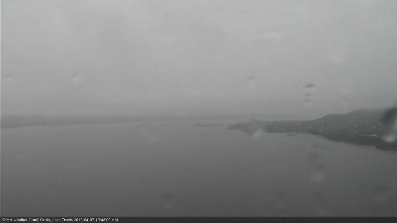 Lake Travis webcam, April 7, 2019 9:50 AM CT