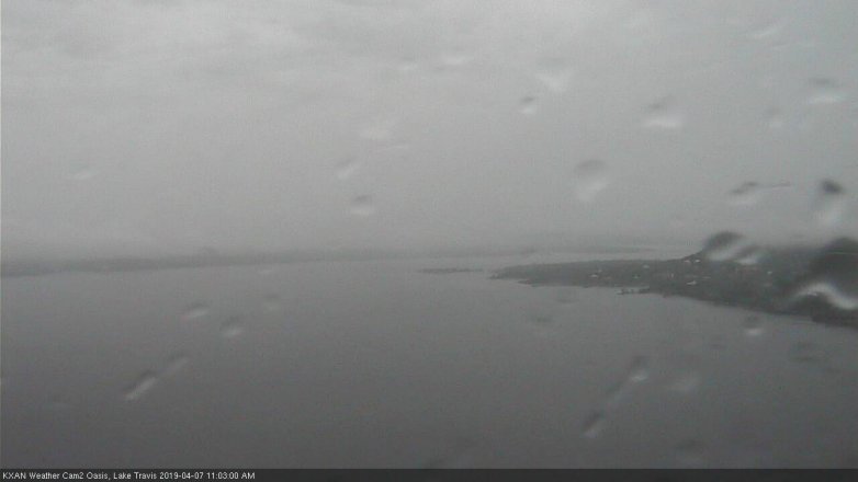 Lake Travis webcam, April 7, 2019 10:05 AM CT