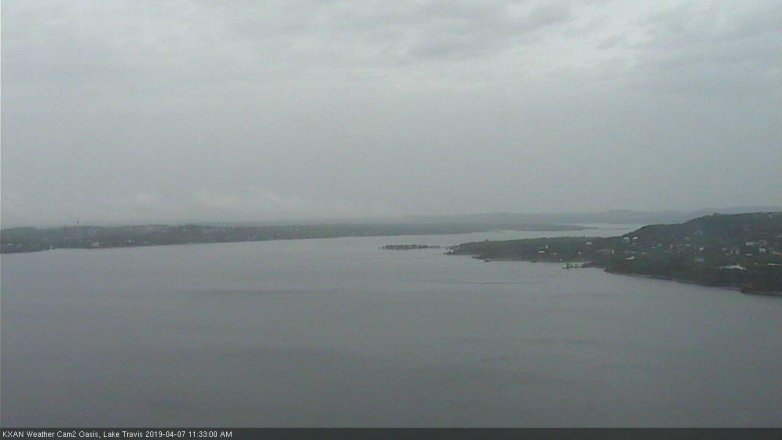 Lake Travis webcam, April 7, 2019 10:35 AM CT