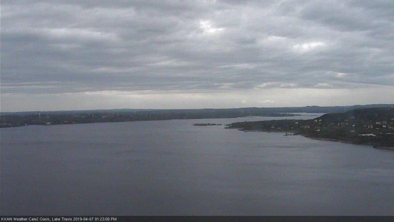 Lake Travis webcam, April 7, 2019 12:25 PM CT