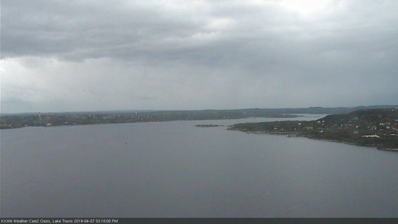 Lake Travis webcam, April 7, 2019 2:20 PM CT