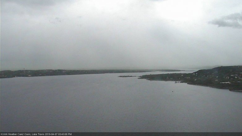 Lake Travis webcam, April 7, 2019 2:45 PM CT
