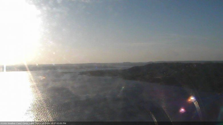 Lake Travis webcam, April 10, 2019 6:05 PM CT