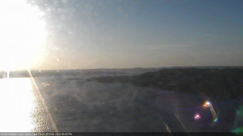 Lake Travis webcam, April 10, 2019 6:10 PM CT