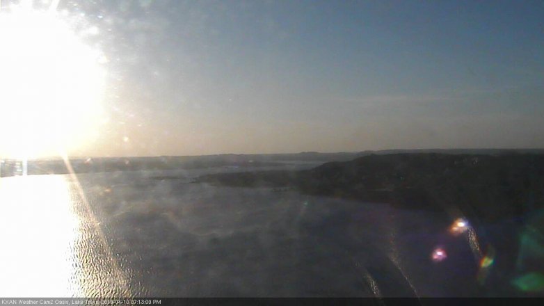 Lake Travis webcam, April 10, 2019 6:15 PM CT