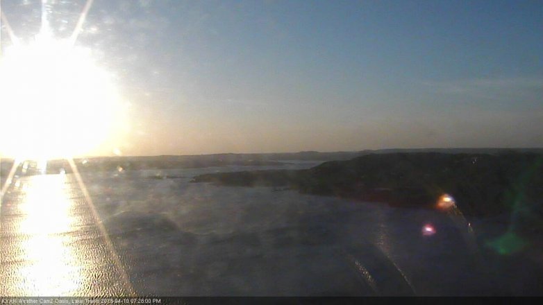 Lake Travis webcam, April 10, 2019 6:30 PM CT