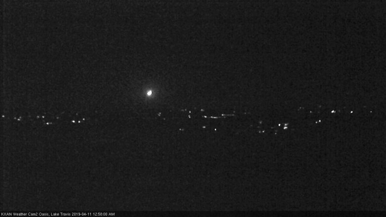 Lake Travis webcam, April 10, 2019 12:00 AM CT
