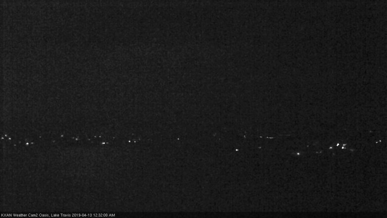 Lake Travis webcam, April 12, 2019 11:35 PM CT