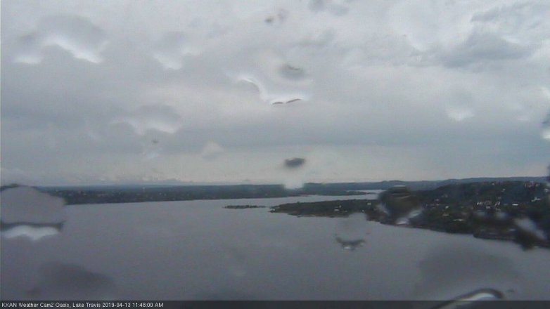 Lake Travis webcam, April 13, 2019 10:50 AM CT