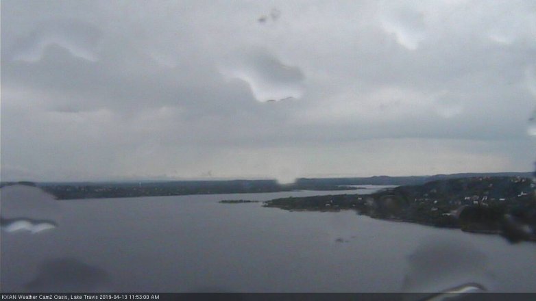 Lake Travis webcam, April 13, 2019 10:55 AM CT