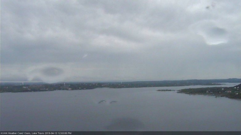 Lake Travis webcam, April 13, 2019 11:05 AM CT