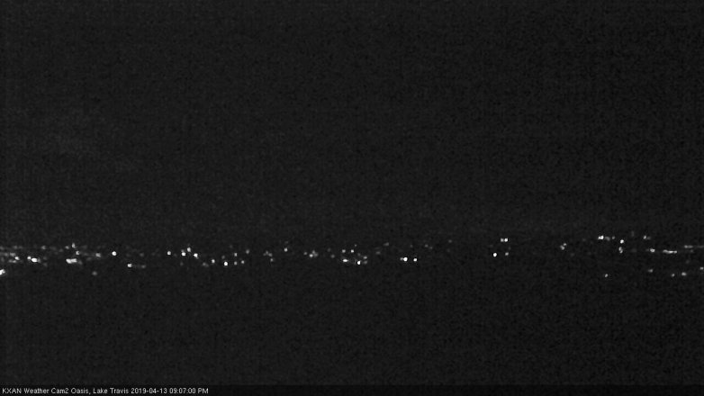 Lake Travis webcam, April 13, 2019 8:10 PM CT