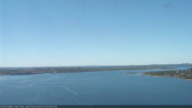 Lake Travis webcam, April 14, 2019 12:55 PM CT