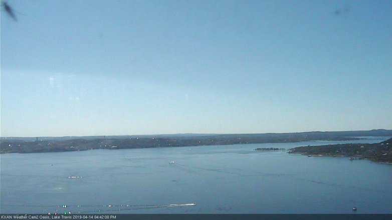 Lake Travis webcam, April 14, 2019 3:45 PM CT