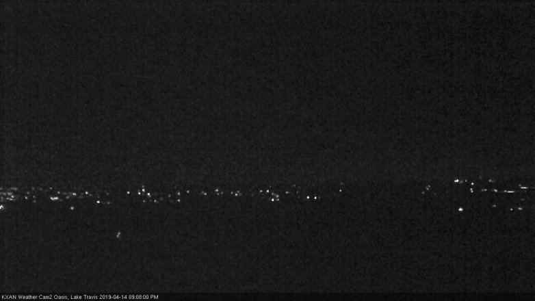 Lake Travis webcam, April 14, 2019 8:10 PM CT
