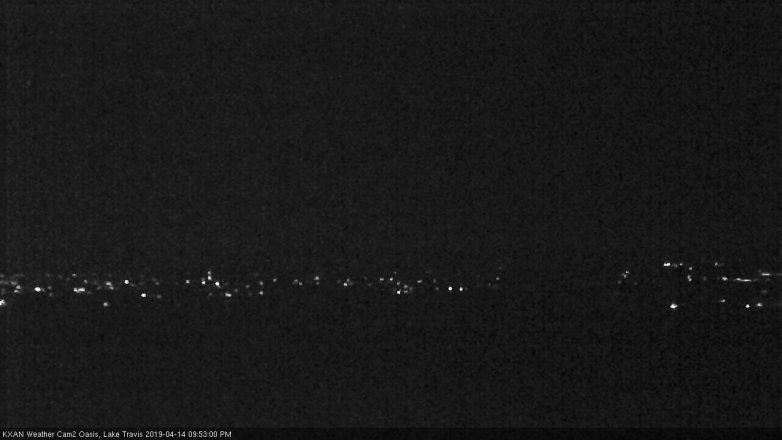 Lake Travis webcam, April 14, 2019 8:55 PM CT