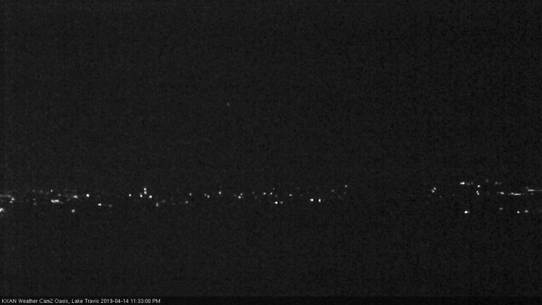 Lake Travis webcam, April 14, 2019 10:35 PM CT