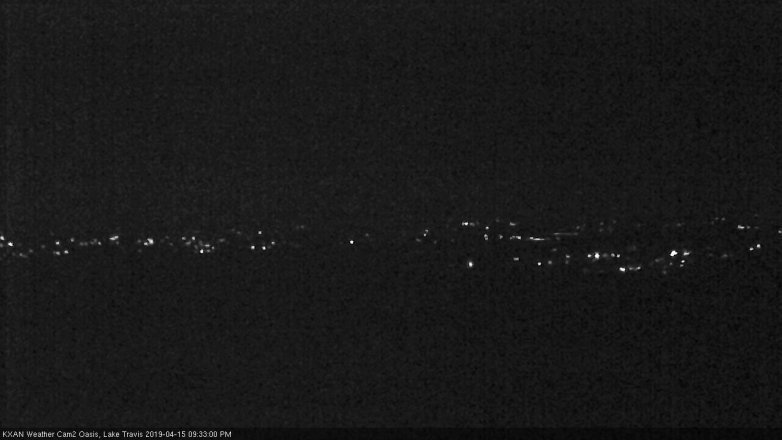 Lake Travis webcam, April 15, 2019 8:35 PM CT