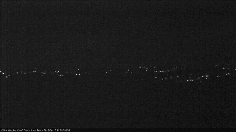 Lake Travis webcam, April 15, 2019 10:25 PM CT