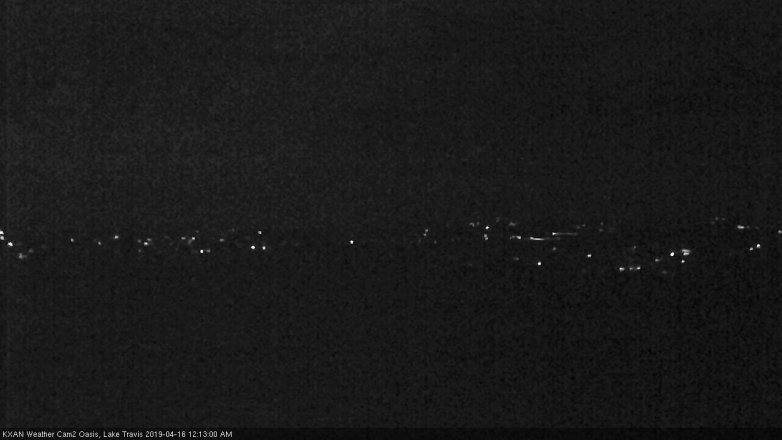 Lake Travis webcam, April 15, 2019 11:15 PM CT