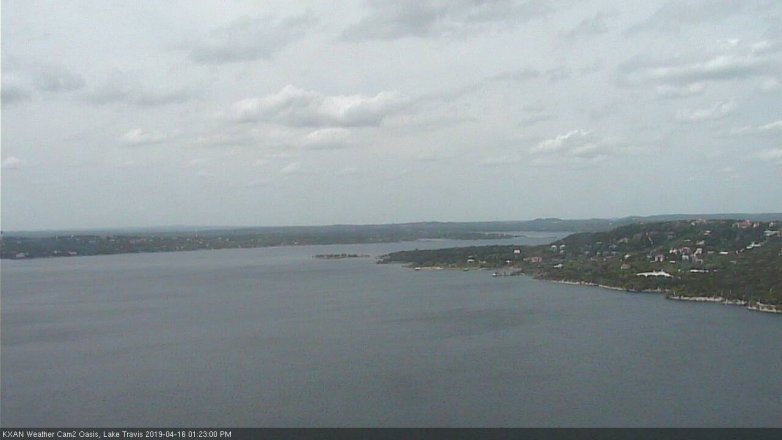 Lake Travis webcam, April 16, 2019 12:25 PM CT