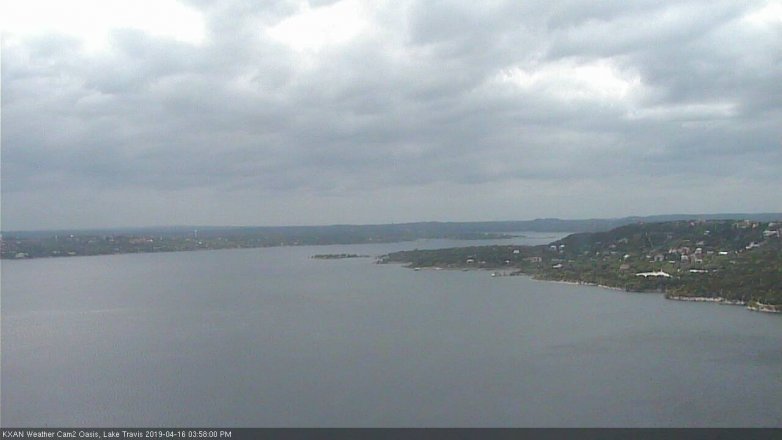 Lake Travis webcam, April 16, 2019 3:00 PM CT