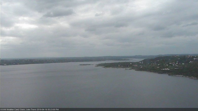 Lake Travis webcam, April 16, 2019 4:25 PM CT