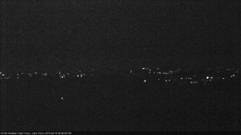 Lake Travis webcam, April 16, 2019 7:50 PM CT