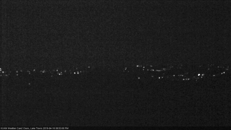 Lake Travis webcam, April 16, 2019 7:55 PM CT
