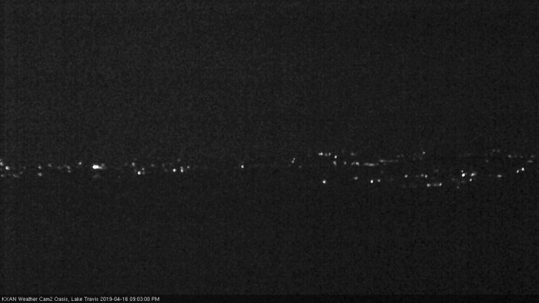 Lake Travis webcam, April 16, 2019 8:05 PM CT
