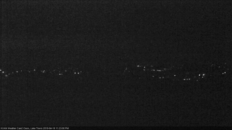 Lake Travis webcam, April 16, 2019 10:25 PM CT