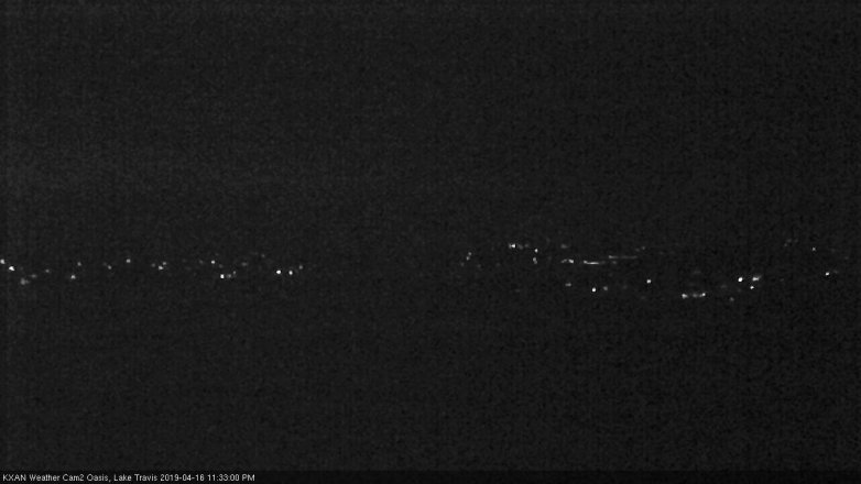 Lake Travis webcam, April 16, 2019 10:35 PM CT
