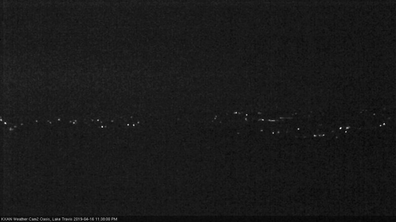 Lake Travis webcam, April 16, 2019 10:40 PM CT