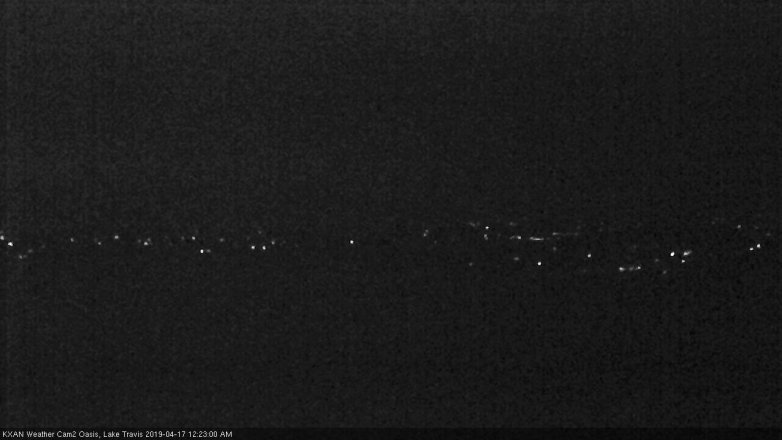 Lake Travis webcam, April 16, 2019 11:25 PM CT