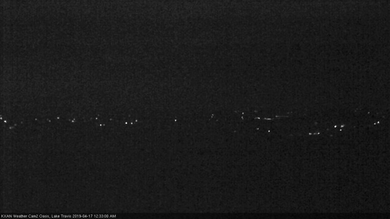 Lake Travis webcam, April 16, 2019 11:35 PM CT