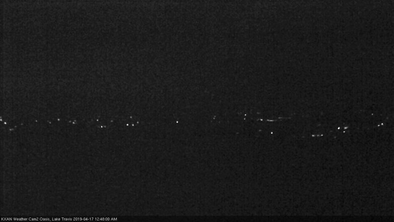 Lake Travis webcam, April 16, 2019 11:50 PM CT