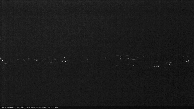 Lake Travis webcam, April 16, 2019 11:55 PM CT
