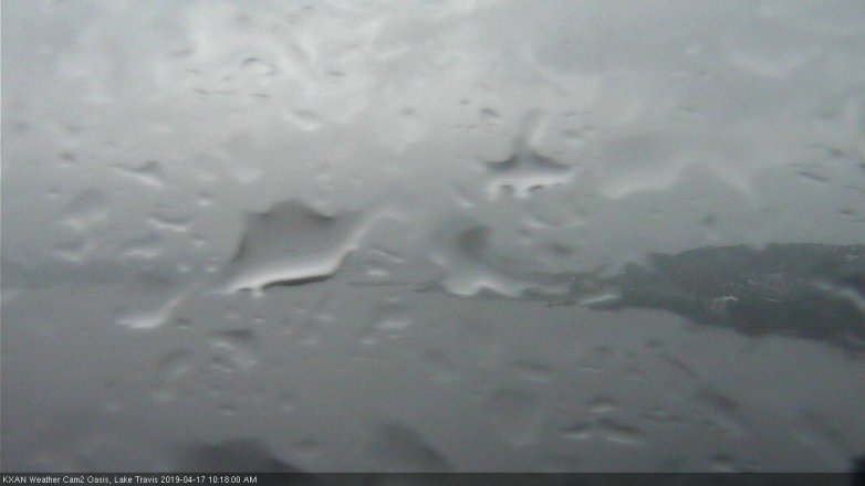 Lake Travis webcam, April 17, 2019 9:20 AM CT
