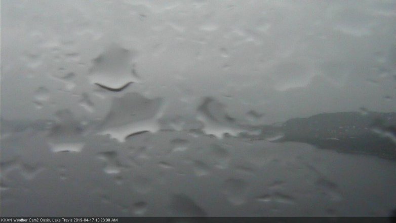 Lake Travis webcam, April 17, 2019 9:25 AM CT